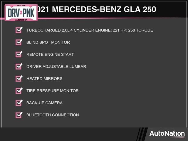 2021 Mercedes-Benz GLA 250