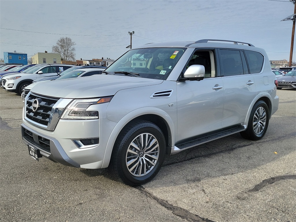 Used 2021 Silver Nissan Armada for Sale in Brooklyn NY Capital