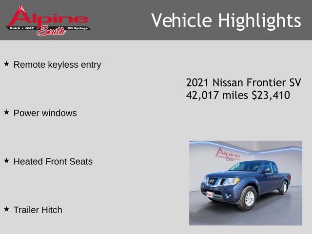 2021 Nissan Frontier SV