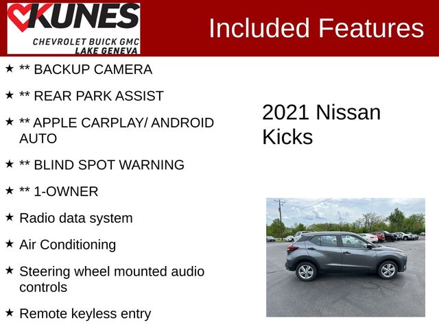 2021 Nissan Kicks S