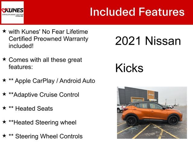 2021 Nissan Kicks SR