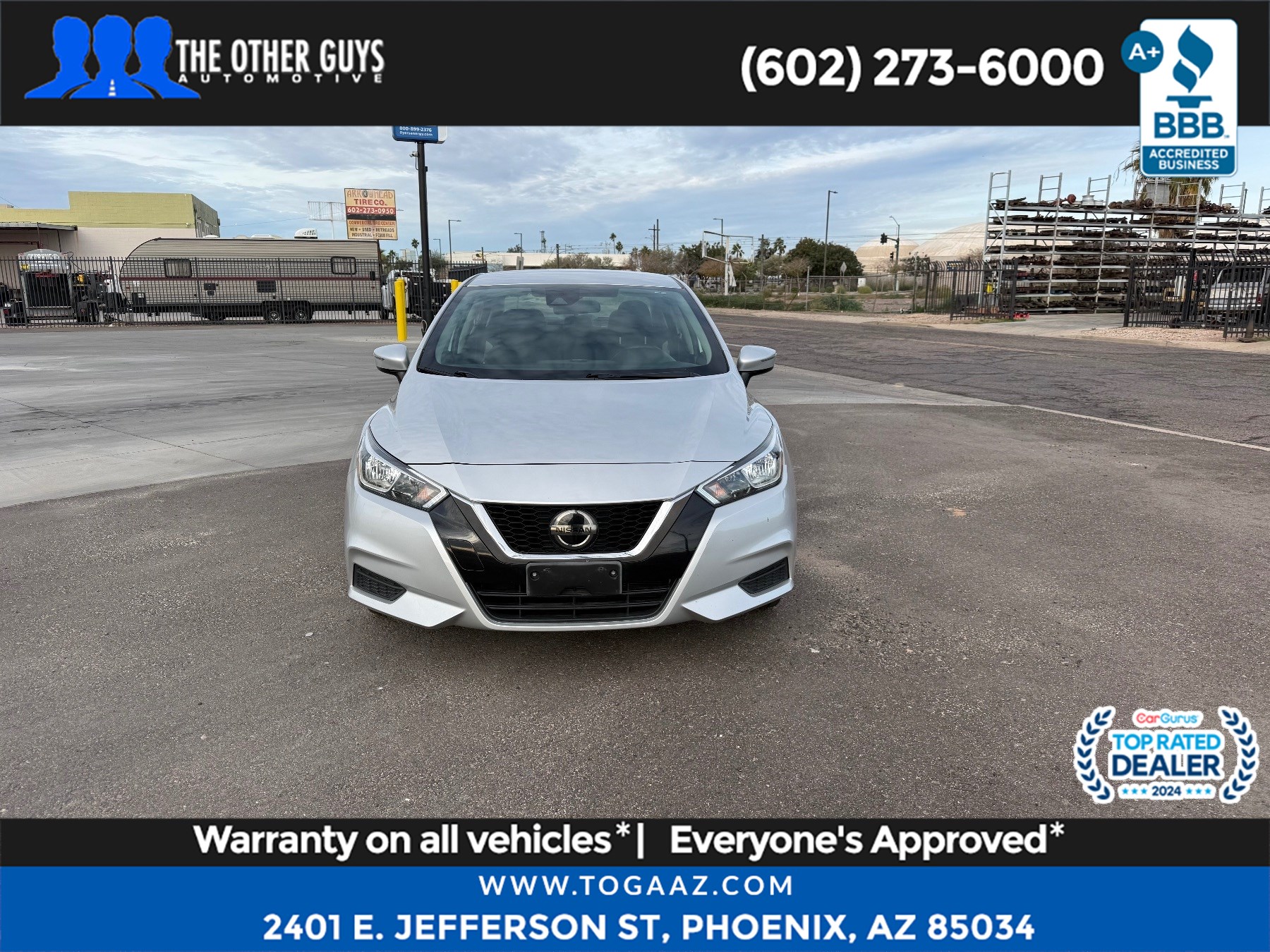Used 2021 Nissan Versa SV For Sale in PHOENIX, AZ | Capital One
