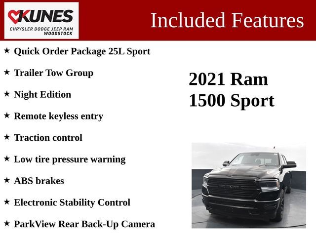 2021 Ram 1500 Sport