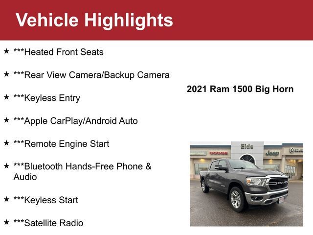 2021 Ram 1500 Big Horn