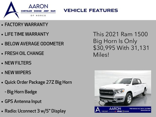 2021 Ram 1500 Big Horn