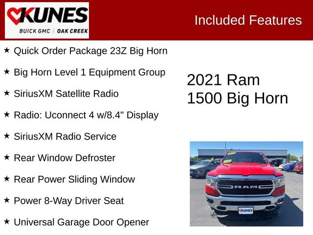 2021 Ram 1500 Big Horn