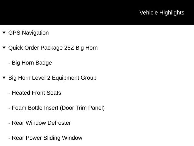 2021 Ram 1500 Big Horn