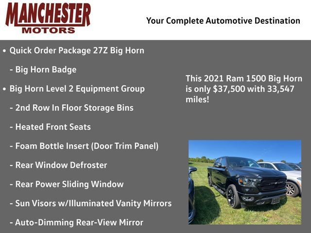 2021 Ram 1500 Big Horn