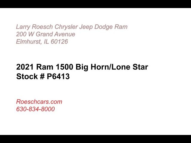 2021 Ram 1500 Big Horn