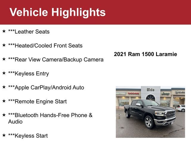 2021 Ram 1500 Laramie