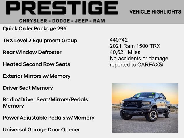 2021 Ram 1500 TRX