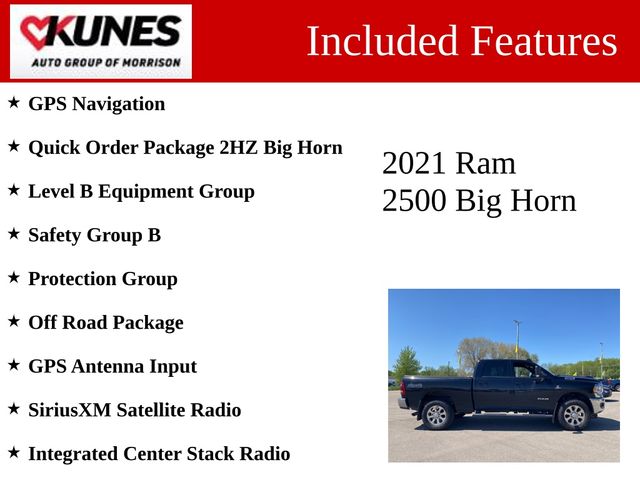 2021 Ram 2500 Big Horn