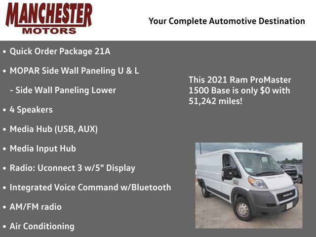 2021 Ram ProMaster Base