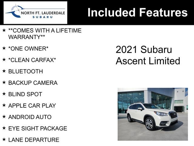 2021 Subaru Ascent Limited