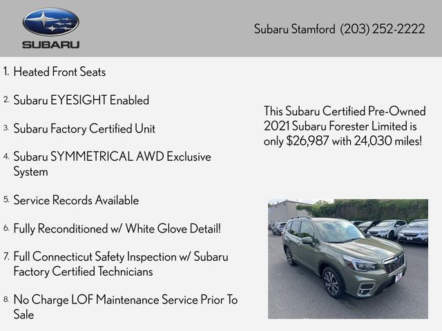 2021 Subaru Forester Limited