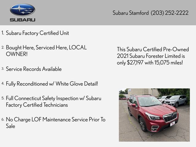 2021 Subaru Forester Limited