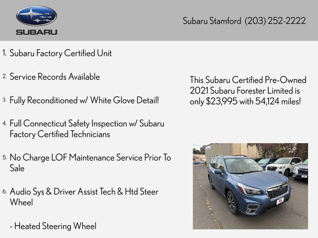 2021 Subaru Forester Limited