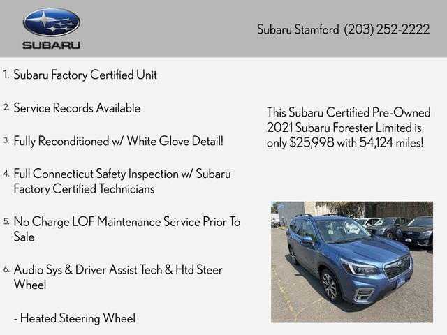 2021 Subaru Forester Limited