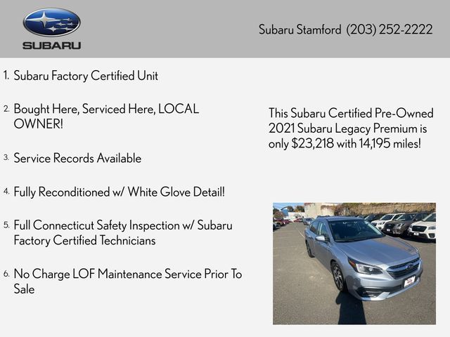 2021 Subaru Legacy Premium