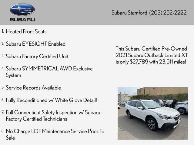 2021 Subaru Outback Limited XT