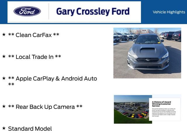 2021 Subaru WRX Base