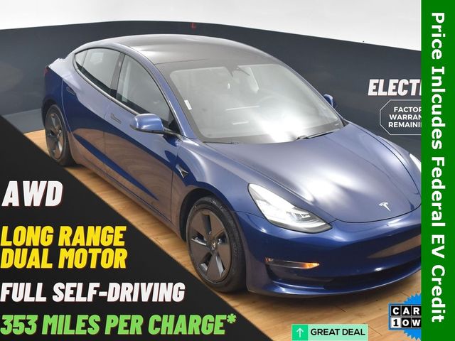 2021 Tesla Model 3 Long Range