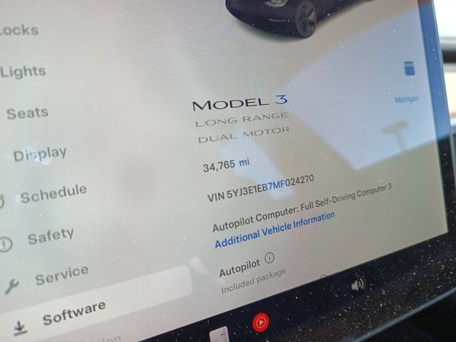 2021 Tesla Model 3 Long Range