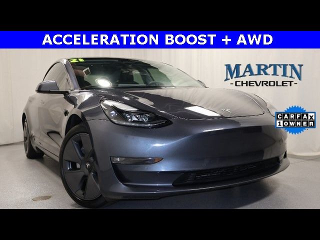 2021 Tesla Model 3 Long Range