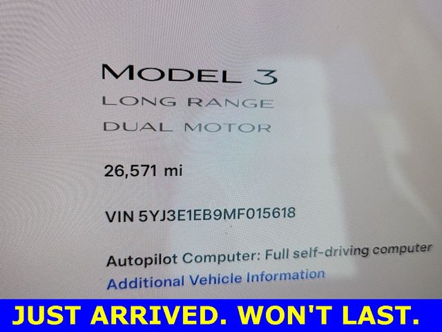 2021 Tesla Model 3 Long Range