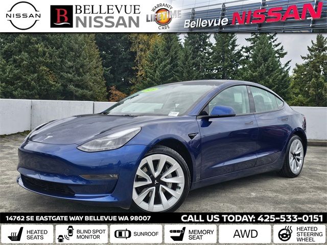 2021 Tesla Model 3 Long Range