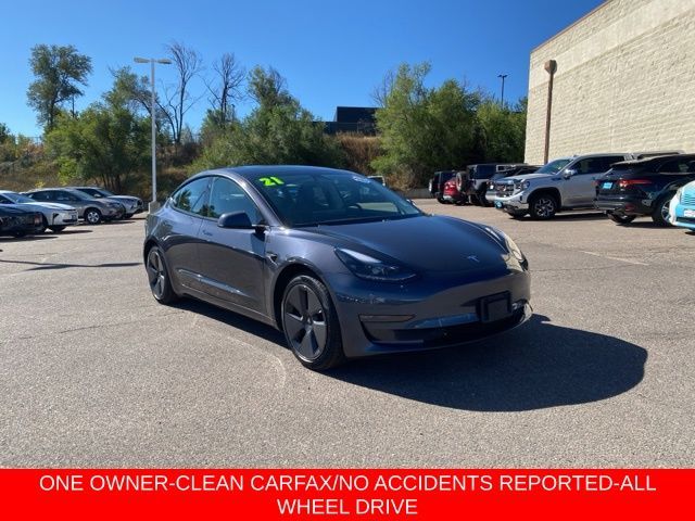 2021 Tesla Model 3 Long Range