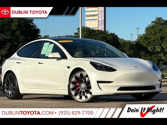 2021 Tesla Model 3 Performance