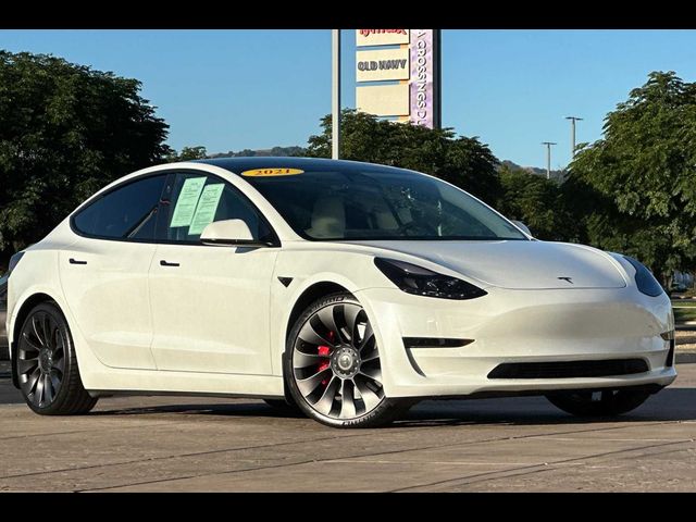 2021 Tesla Model 3 Performance