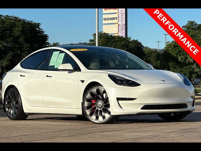 2021 Tesla Model 3 Performance