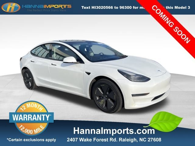 2021 Tesla Model 3 Standard Range Plus