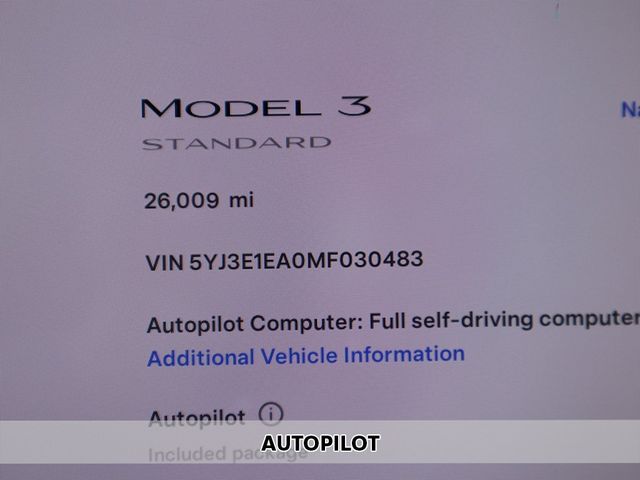 2021 Tesla Model 3 Standard Range Plus