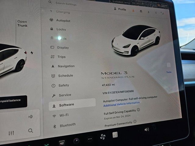 2021 Tesla Model 3 Standard Range Plus