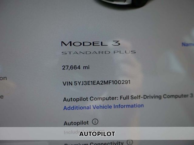 2021 Tesla Model 3 Standard Range Plus