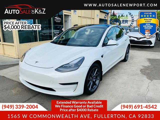 2021 Tesla Model 3 Standard Range Plus