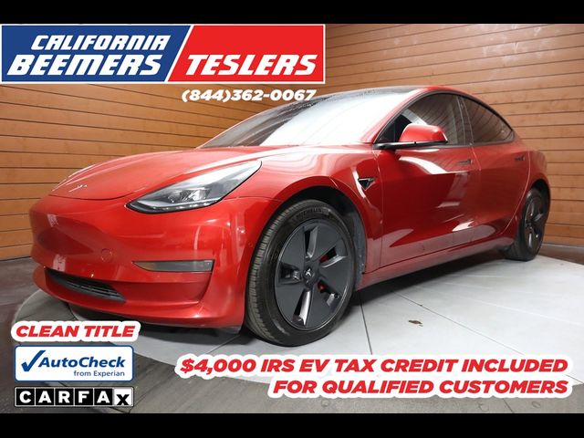 2021 Tesla Model 3 Standard Range Plus