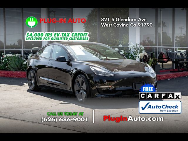 2021 Tesla Model 3 Standard Range Plus
