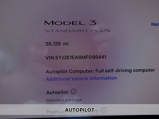 2021 Tesla Model 3 Standard Range Plus