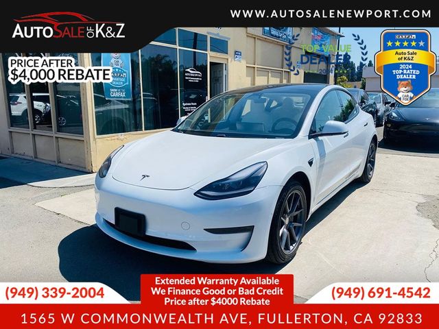 2021 Tesla Model 3 Standard Range Plus