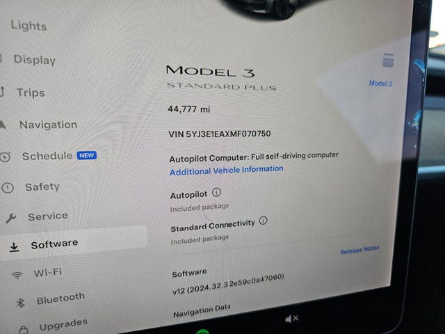 2021 Tesla Model 3 Standard Range Plus