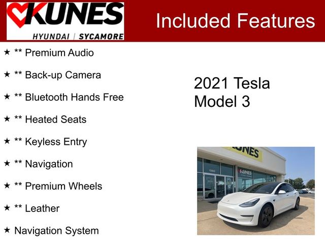 2021 Tesla Model 3 Standard Range Plus