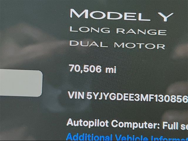 2021 Tesla Model Y Long Range