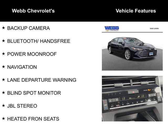 2021 Toyota Avalon Limited