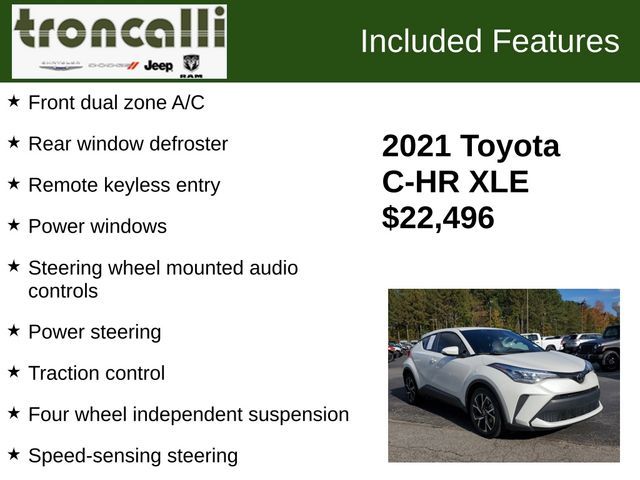 2021 Toyota C-HR XLE