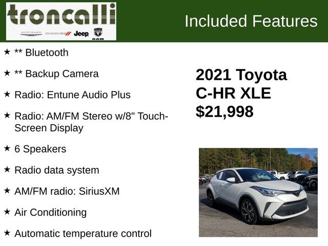 2021 Toyota C-HR XLE