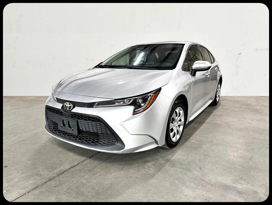 【leticia】VALLETTA01 silver 2021 TOYOTA COROLLA LE | JTDEPMAE5MJ181373